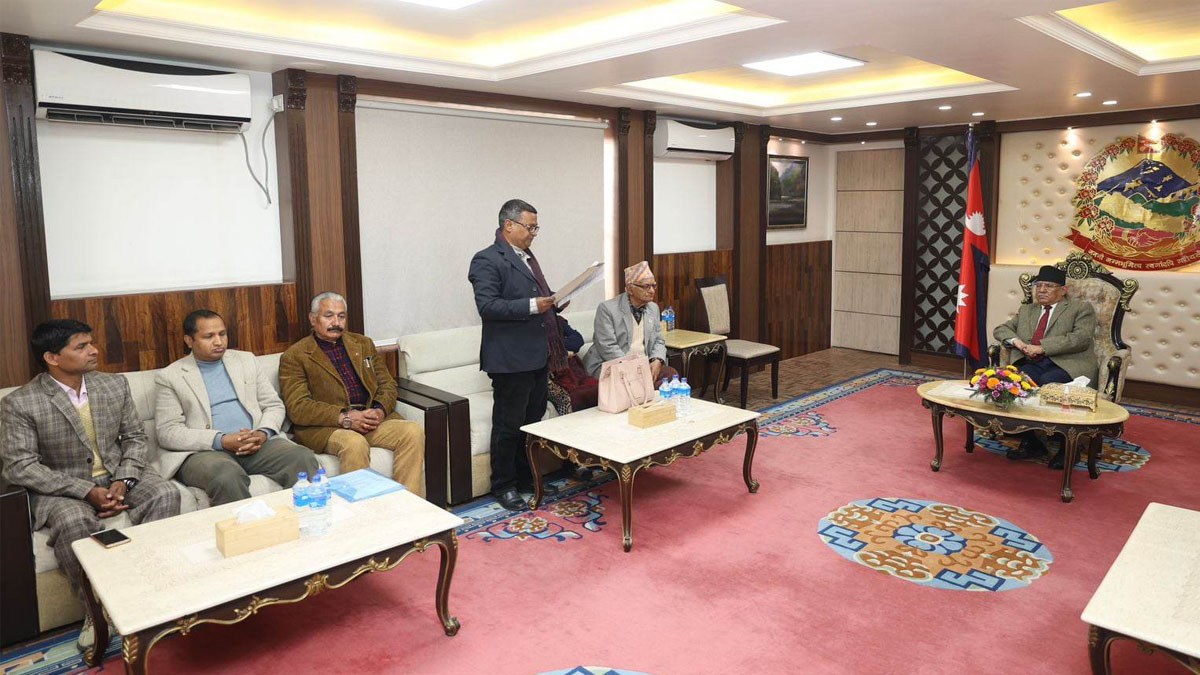 राष्ट्रियताको रक्षाका निम्ति अग्रपंक्तिमा छु : प्रधानमन्त्री